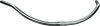 ERGOTEC City-/Trekking Lenkerbügel Beach Cruiser Lenkerklemmdurchmesser: 25,4 mm | Griffweite: 700 mm | Grifflänge: 180 mm | Stahl | Alu Look | Montageverpackung